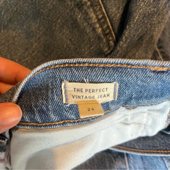 Madewell The Perfect Vintage Straight Leg Jean Size 26 - Picture 7 of 8